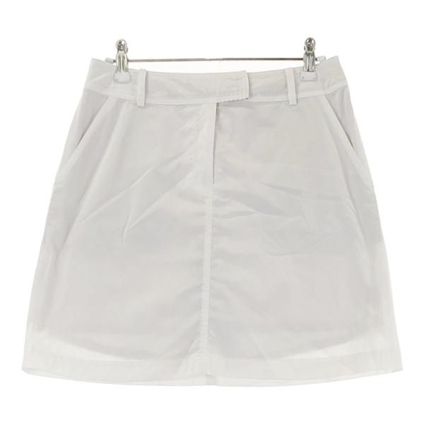 サイズ：38 LANVIN SPORT ランバン スポール  ストレッチスカート  グレー系 [240101477810] ゴルフウェア レディース ストスト LANVIN SPORT ランバン スポール インナー付 ストレッチスカート