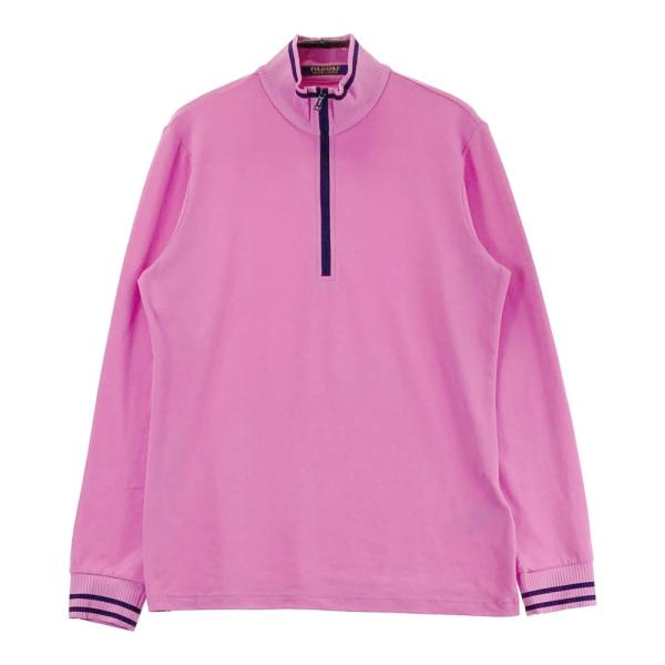 POLO GOLF ハーフジップ セーター ピンク L POLO GOLF POLOGOLF ラルフローレン ポロゴルフ ハーフジップ 長袖T