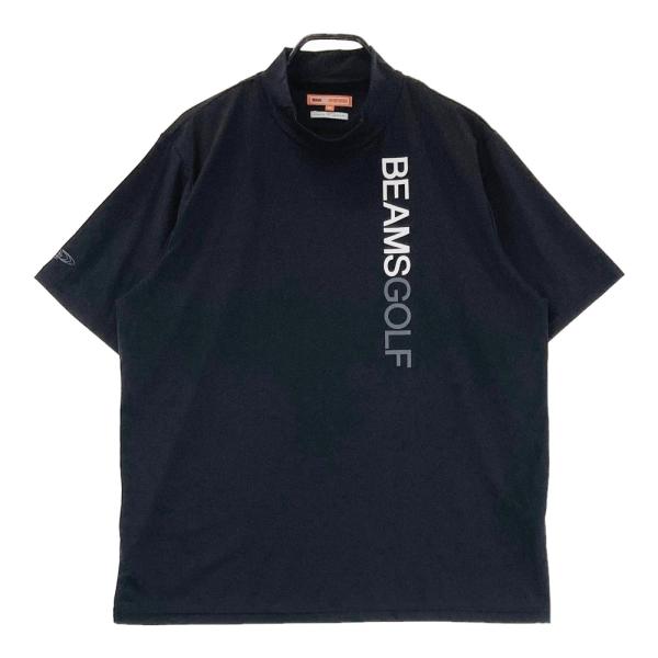 BEAMS GOLF ビームスゴルフ モックネック 半袖Tシャツ プリント