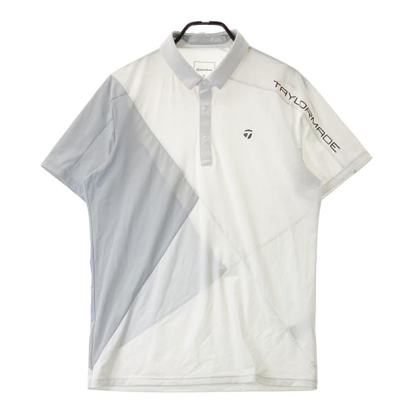 TaylorMade ポロシャツ Lサイズ ホワイト TaylorMade ポロシャツ Lサイズ ホワイト 半袖シャツ