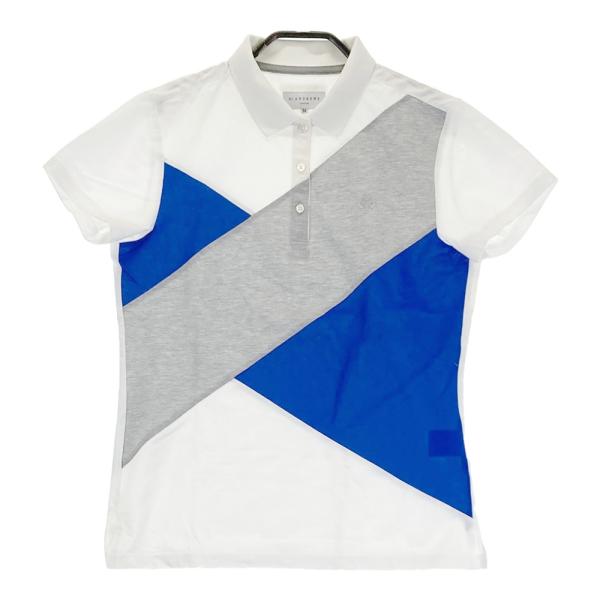 ST ANDREWS セントアンドリュース 半袖ポロシャツ ホワイト系 M ゴルフ