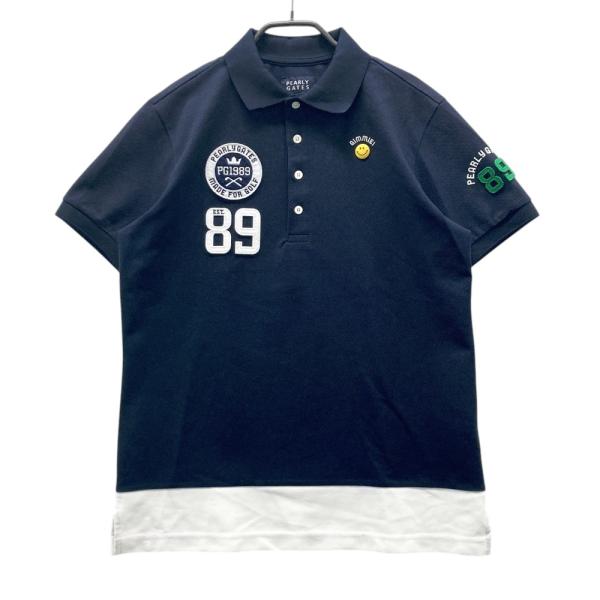PEARLY GATES パーリーゲイツ 半袖ポロシャツ ネイビー系 5