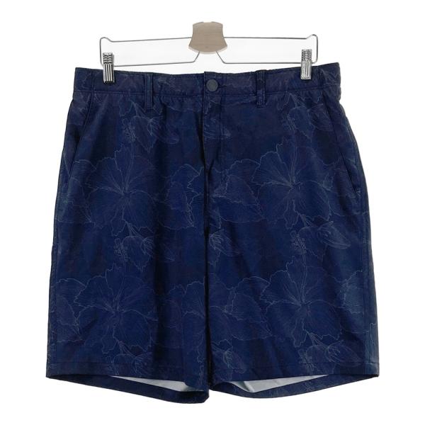 サイズ：XL HURLEY（SS) MWS2310082 ハーフパンツ 総柄 ネイビー系
