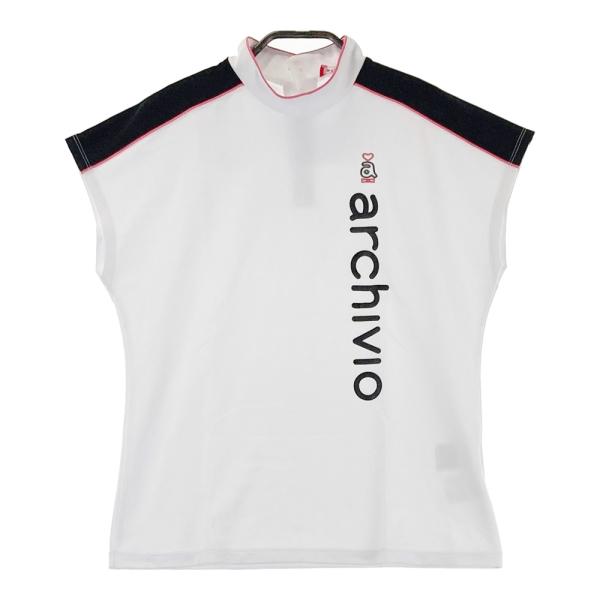 アルチビオ archivio♡モックネック ゴルフウェア 2025AW 【レディース】 archivio アルチビオ 配色ライン袖プル