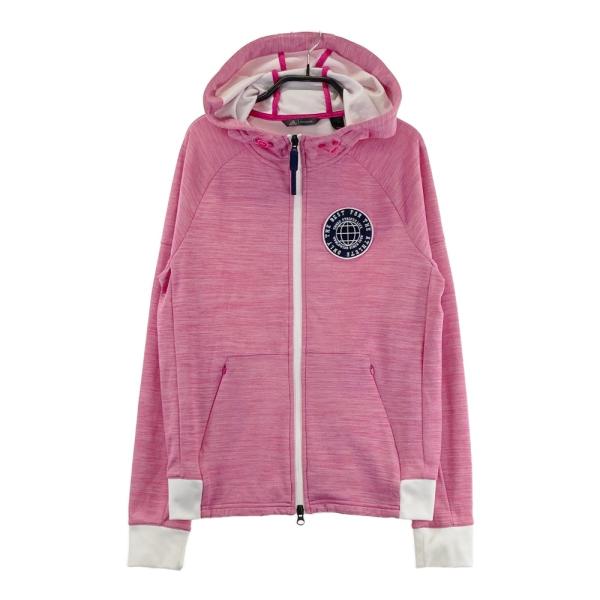 ADIDAS GOLF アディダスゴルフ ADICROSS 長袖 ジップ パーカー ピンク