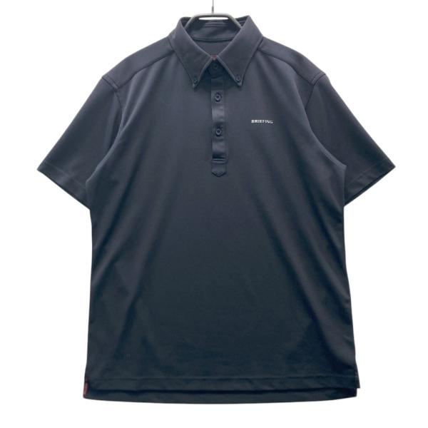 BRIEFING GOLF ブリーフィング 半袖ポロシャツ ブラック系 L