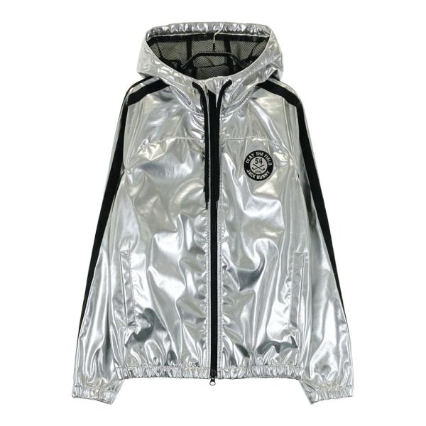 JACK BUNNY フード付きジャケット シルバー JACK BUNNY ジャックバニー フード付き ジップジャケット シルバー系 1