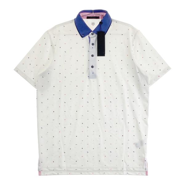 【新品未使用】グレイソン　メンズポロシャツ　サイズS ブルー GREYSON GREYSON（グレイソン） Men's（メンズ）Polo（ポロ）Dolphin
