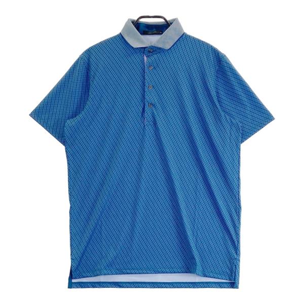 新品未使用】グレイソン メンズポロシャツ サイズS ブルー GREYSON