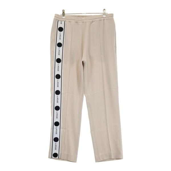 THE HOUSE ザ ハウス トラックパンツ サイドロゴライン ベージュ系 4