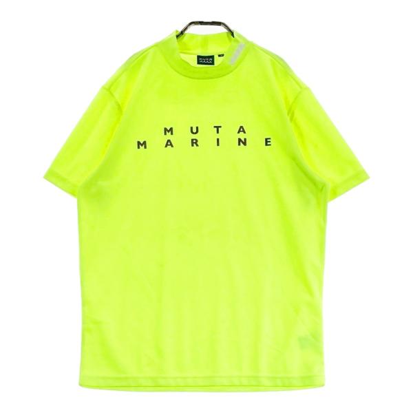 ムータマリン　半袖モックネック　Lサイズ　イエロー ムータマリン 半袖モックネック Lサイズ イエロー MEN – HIGH