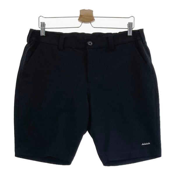 【新品未使用】ムータマリン　ハーフパンツ メンズウェア MUTA MARINE ムータマリン ハーフパンツ ブラック系 6 ゴルフウェア