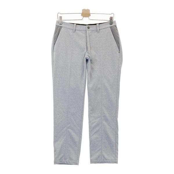 BLACK&WHITE ブラックアンドホワイト ロングパンツ グレー系 M ゴルフ