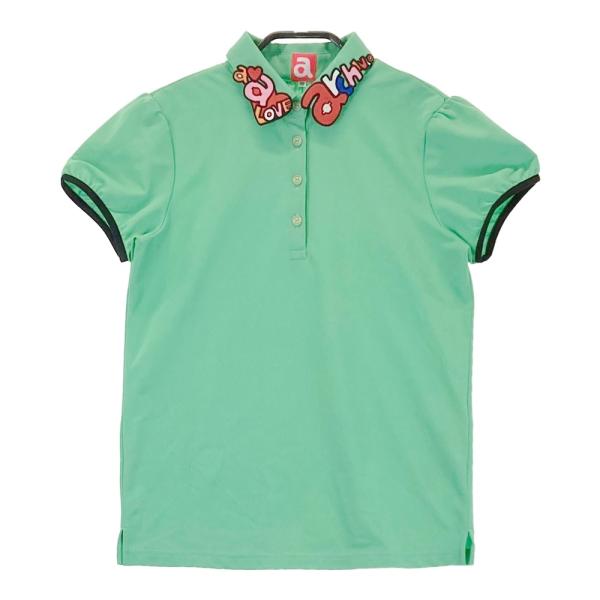 ARCHIVIO アルチビオ 半袖ポロシャツ グリーン系 36 ゴルフウェア