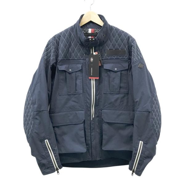 KUSHITANI バイクジャケット L/XL ネイビー 体格が良い人へ。 クシタニ学習帳】そのサイズ選び、正解ですか？？？：KUSHITANI