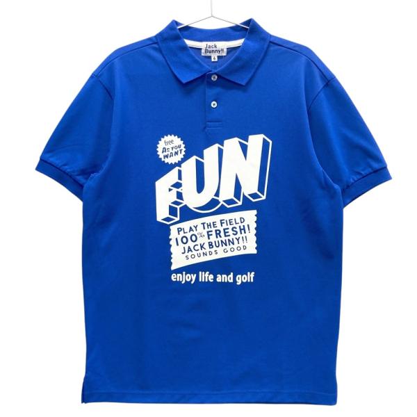Jack Bunny!! ポロシャツ サイズ6 新品未使用 新品】JACK BUNNY ジャックバニー 半袖ポロシャツ ピンク系 6