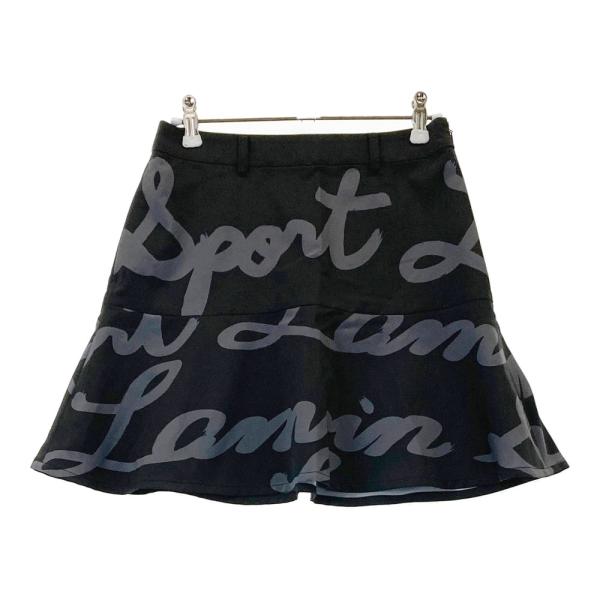 ✨新品未使用✨ゴルフウェア　ランバンスポール　フレアスカート スカート　ブラック LANVIN SPORT セール 公式 ランバン スポール フレアスカート