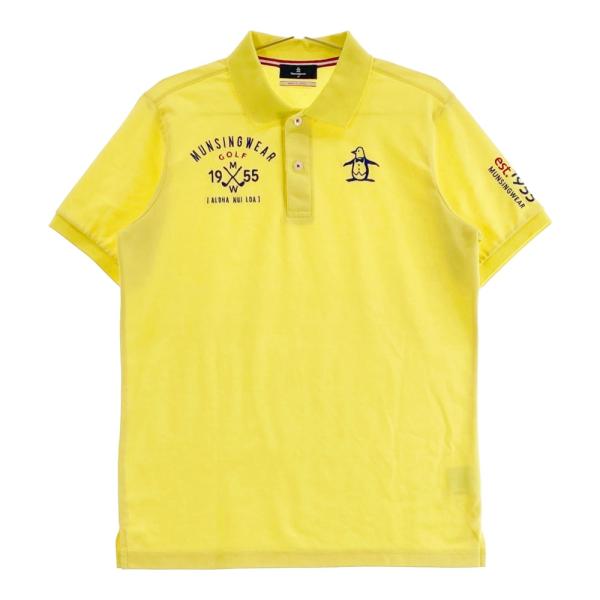Munsingwear（マンシングウェア） MGMNJA12 半袖ポロシャツ イエロー系