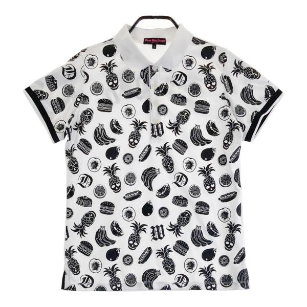 ダンスウィズドラゴン　レディースポロシャツ　3 サイズ：3 DANCE WITH DRAGON ダンスウィズドラゴン 半袖ポロシャツ