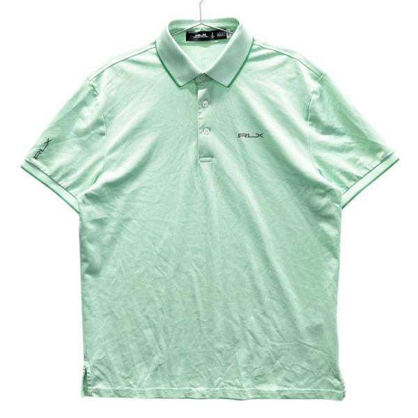 RLX ラルフローレン ゴルフ ウェア 半袖 ポロシャツ L グリーン RLX ラルフローレン 半袖ポロシャツ グリーン系 M ゴルフウェア メンズ
