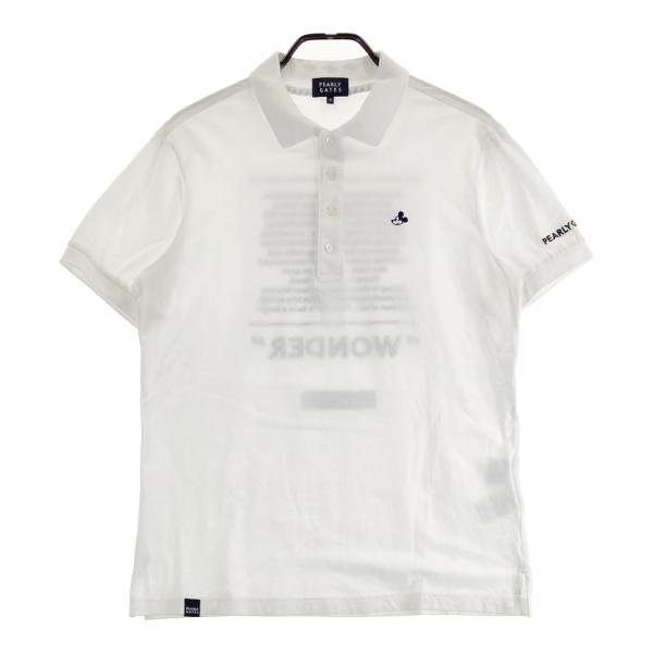 PEARLY GATES パーリーゲイツ Disney ミッキー　ポロシャツ PEARLY GATES パーリーゲイツ ×Disney ミッキーマウス 半袖