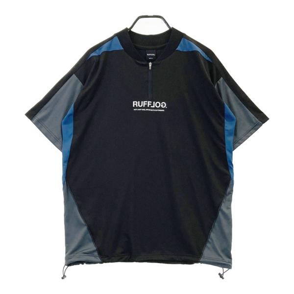 【美品】 RUFFLOG 半袖カットソー ブラック　サイズM 2025年最新】RUFFLOG ラフロッグの人気アイテム - メルカリ
