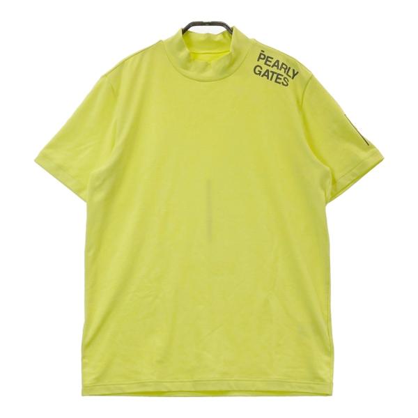 パーリーゲイツ　2025年現行品　未使用級　モックネック PEARLY GATES パーリーゲイツ 2025年モデル モックネック 半袖T
