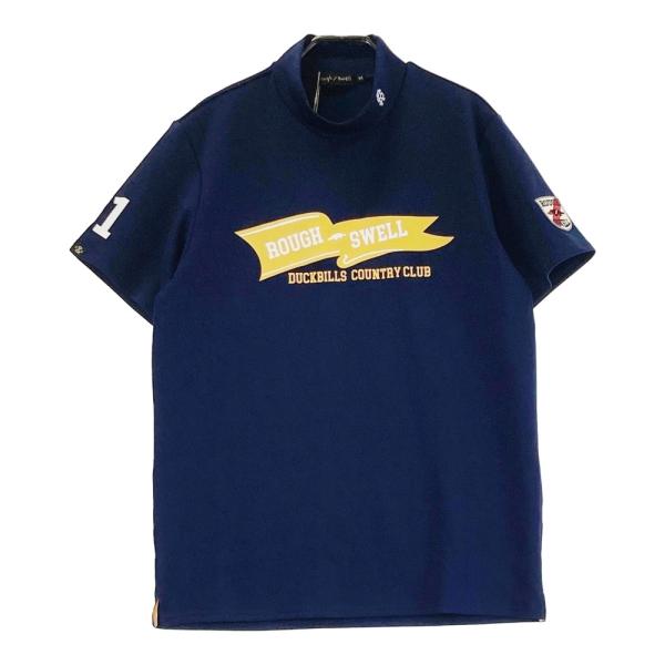 【美品】rough&swell　2025年春夏　モックネックシャツ 新品】ROUGH&SWELL ラフアンドスウェル 2025年 半袖モックネック