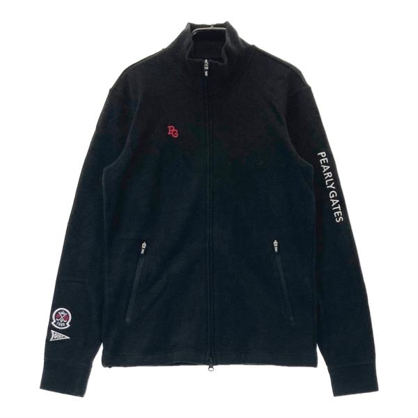 PEARLY GATES ジャケット サイズ3 黒 PEARLY GATES パーリーゲイツ ジップジャケット ブラック系 4