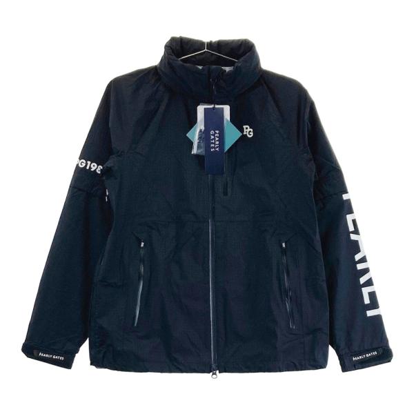 新品 PEARLY GATES 2Wayブルゾン　レインウェア 0 ブラック 新品】PEARLY GATES パーリーゲイツ 053-2988302 多機能 レイン