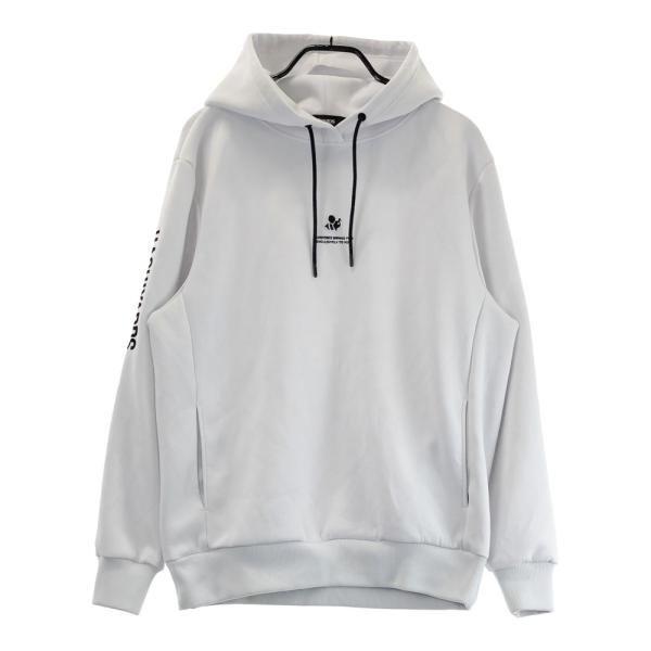 美品　8yardsゴルフスウェット メンズL 8YARDS ハチヤーズ スウェットパーカー ホワイト系 XL ゴルフ