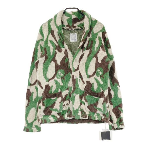 新品】MARK&LONA マークアンドロナ ニットカーディガン 総柄