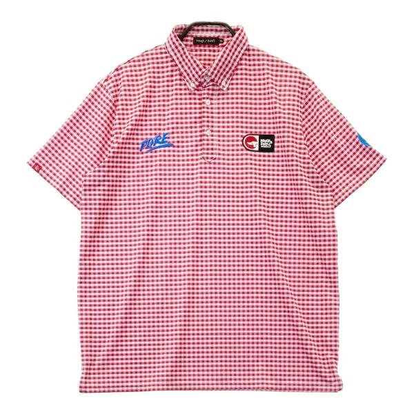 ROUGH&SWELL ラフアンドスウェル 半袖ポロシャツ チェック柄