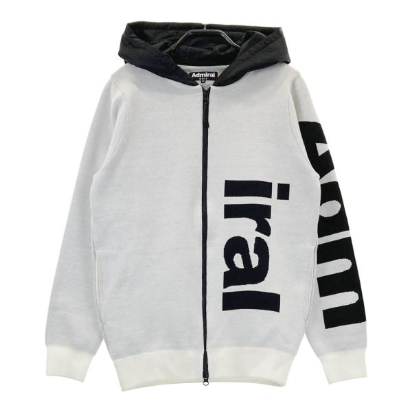 未使用　アドミラル　Ｌ ADMIRAL アドミラル 2023年モデル 裏地付 ニット ジップパーカー