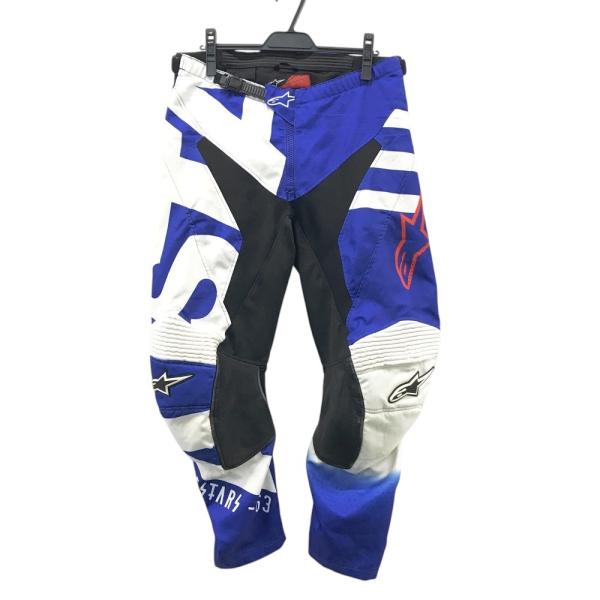Alpinestars モトクロスパンツ 青黒　アルパインスターズ　34インチ Alpinestars モトクロスパンツ 青黒 アルパインスターズ 34