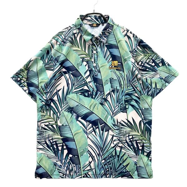 LOUDMOUTH 半袖ポロ　Ｌサイズ　新品未使用 サイズ：L LOUD MOUTH ラウドマウス 半袖ポロシャツ タグズブラック 総