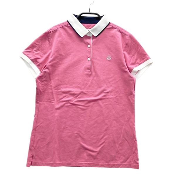ST ANDREWS セントアンドリュース 半袖ポロシャツ ピンク系 M ゴルフ