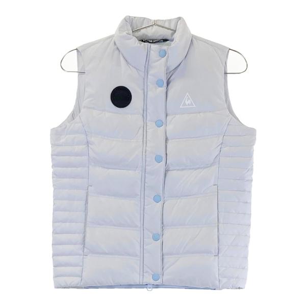 【新品】ルコックゴルフ　中綿入りダウンベスト　スカート　セットアップ　Ｍ LE COQ GOLF ルコックゴルフ ダウンベスト ブルー系 S ゴルフウェア