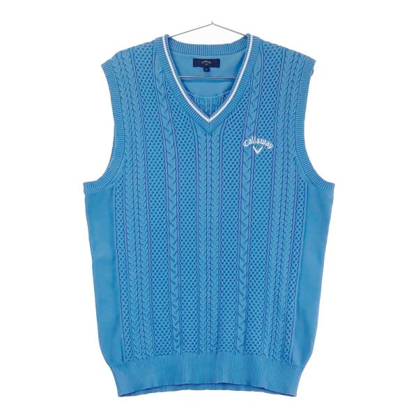 （未使用/40%OFF）Callaway イエロー Vネック ベスト LL 未使用/40%OFF）Callaway イエロー Vネック ベスト LL CALLAWAY