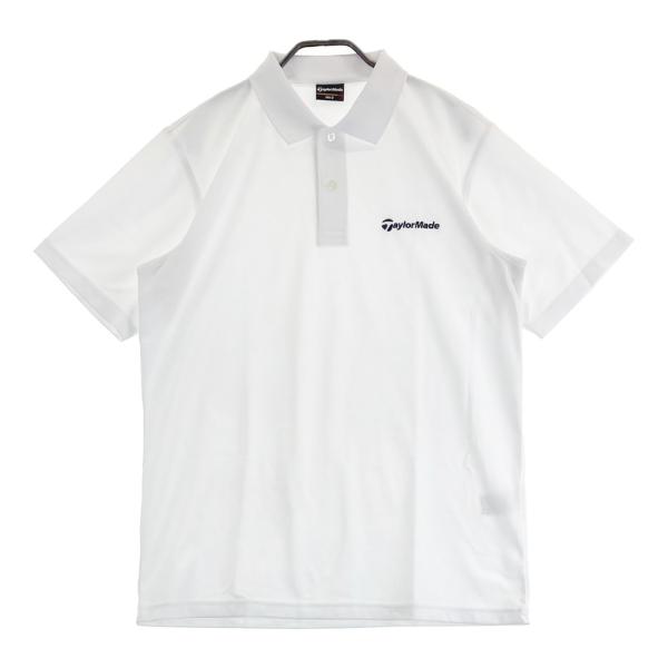 TAYLOR MADE テーラーメイド 半袖ポロシャツ ホワイト系 O ゴルフ