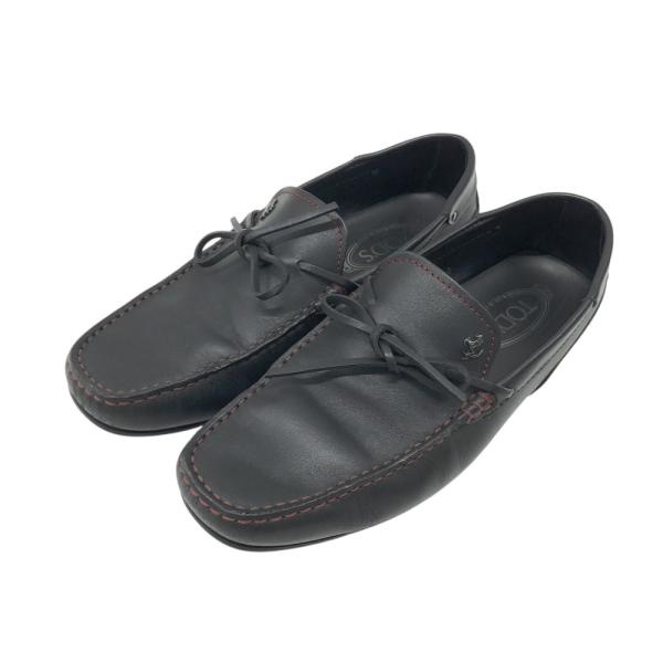 TOD'S トッズ ×Ferrari フェラーリ レザー ドライビングシューズ