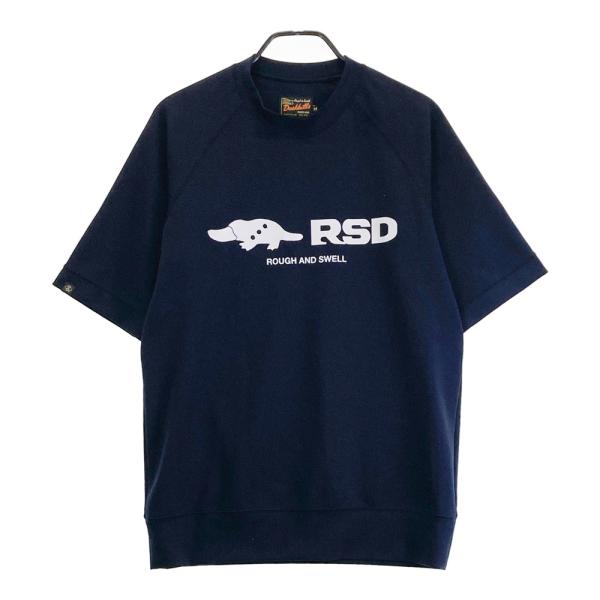 【セット売り】ラフ＆スウェル rough&swell 半袖　長袖　トレーナー ROUGH&SWELL ラフアンドスウェル 半袖スウェット ネイビー系 M ゴルフ