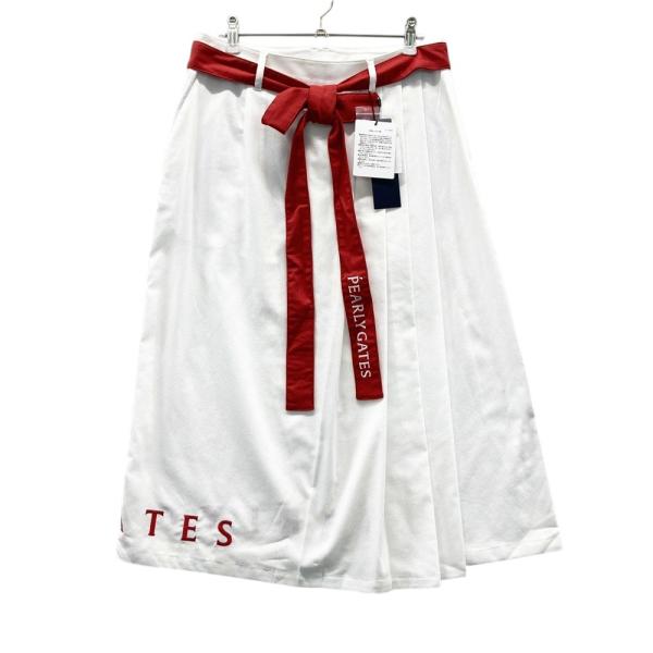 新品】PEARLY GATES パーリーゲイツ 055-2134312 プリーツ切替 ミドル  