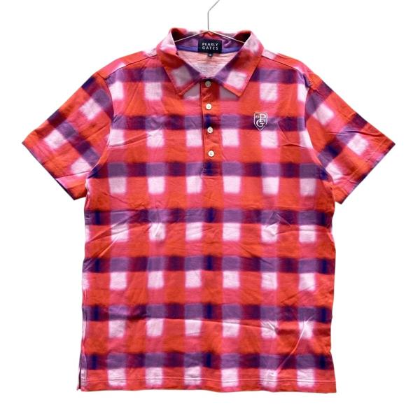 PEARLY GATES チェック柄ポロシャツ サイズ5 PEARLY GATES ポロシャツ