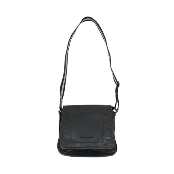 ▶︎kk Bally バリー　メッセンジャー　ショルダーバッグ　中古 BALLY バリー ショルダーバッグ メッセンジャーバッグ レザー ブラック