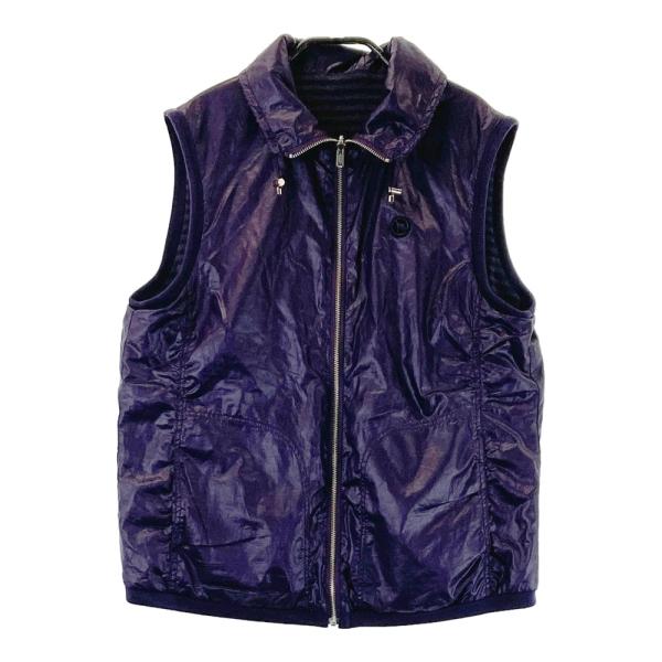 adabat アダバット ゴルフウェア ベスト チェック柄 パープル系 adabat アダバット ゴルフウェア ベスト チェック柄 パープル系 洗える