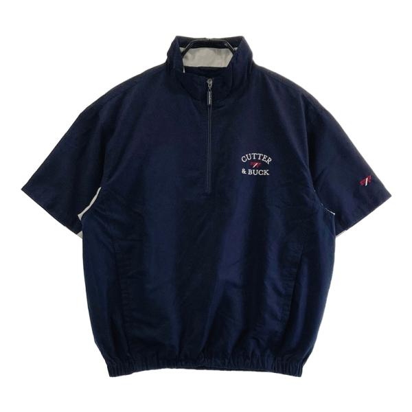 Cutter & Buck Mサイズ ネイビー ハーフジップシャツ Cutter & Buck Mサイズ ネイビー ハーフジップシャツ stst-used_1