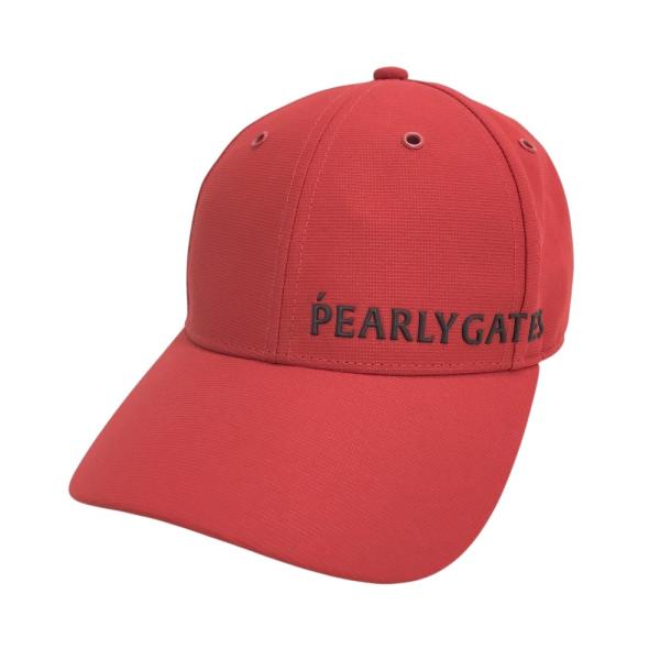PEARLY GATES（パーリーゲイツ） キャップ レッド系 FR ゴルフウェア