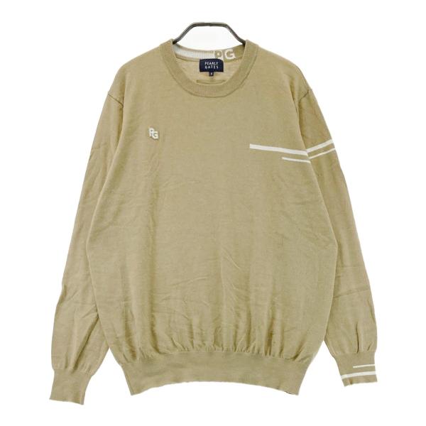 上質！パーリーゲイツPEARLYGATESゴルフシャツニット　サイズ5 ウール混 上質 パーリーゲイツ PEARLYGATES ゴルフシャツニット サイズ5 ウール