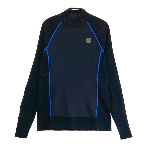 再値下げ美品　ランバンスポール　モックネック38 　黒 LANVIN SPORT（ランバンスポール） ランバン スポール モックネック